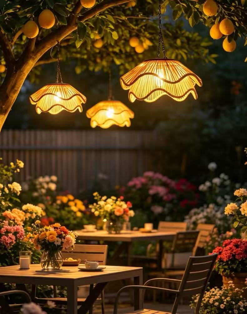 LuminaGarden™ Enchanting Solar Petal Pendant Lights