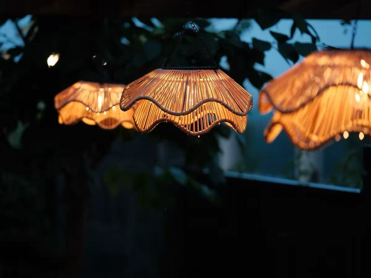 LuminaGarden™ Enchanting Solar Petal Pendant Lights