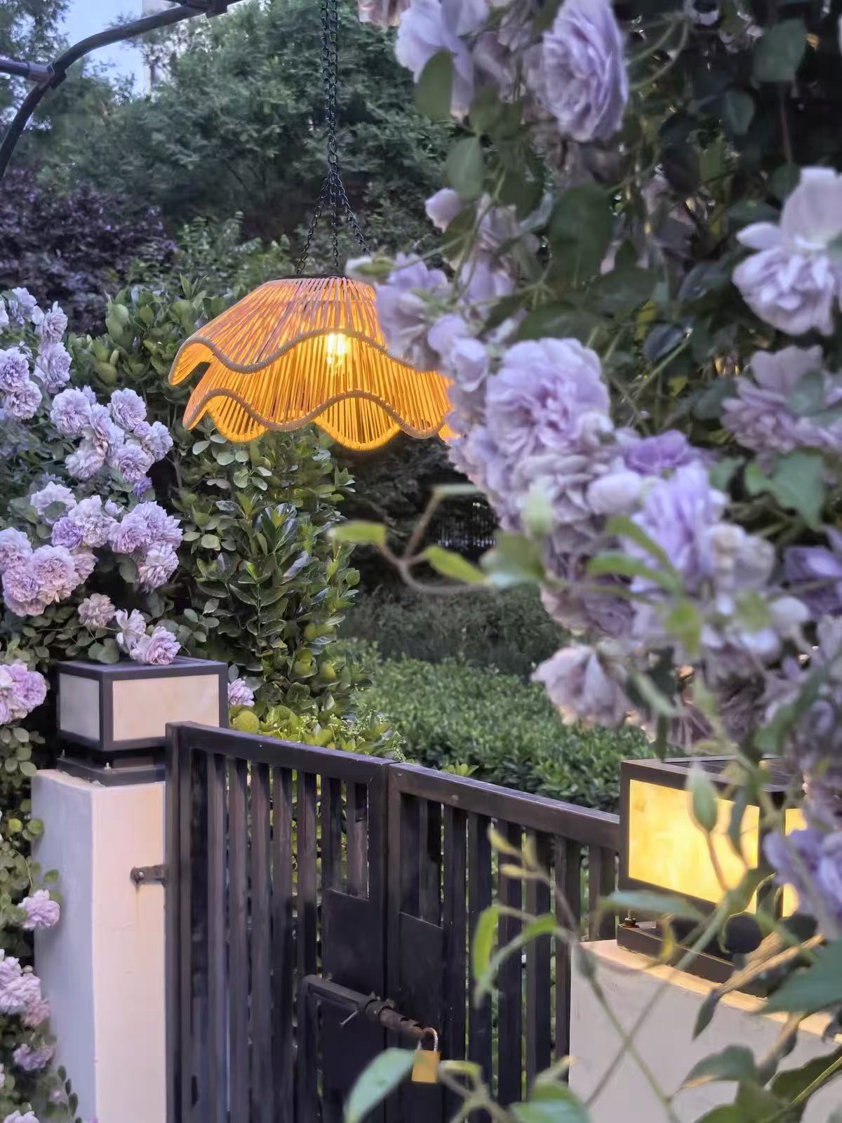 LuminaGarden™ Enchanting Solar Petal Pendant Lights