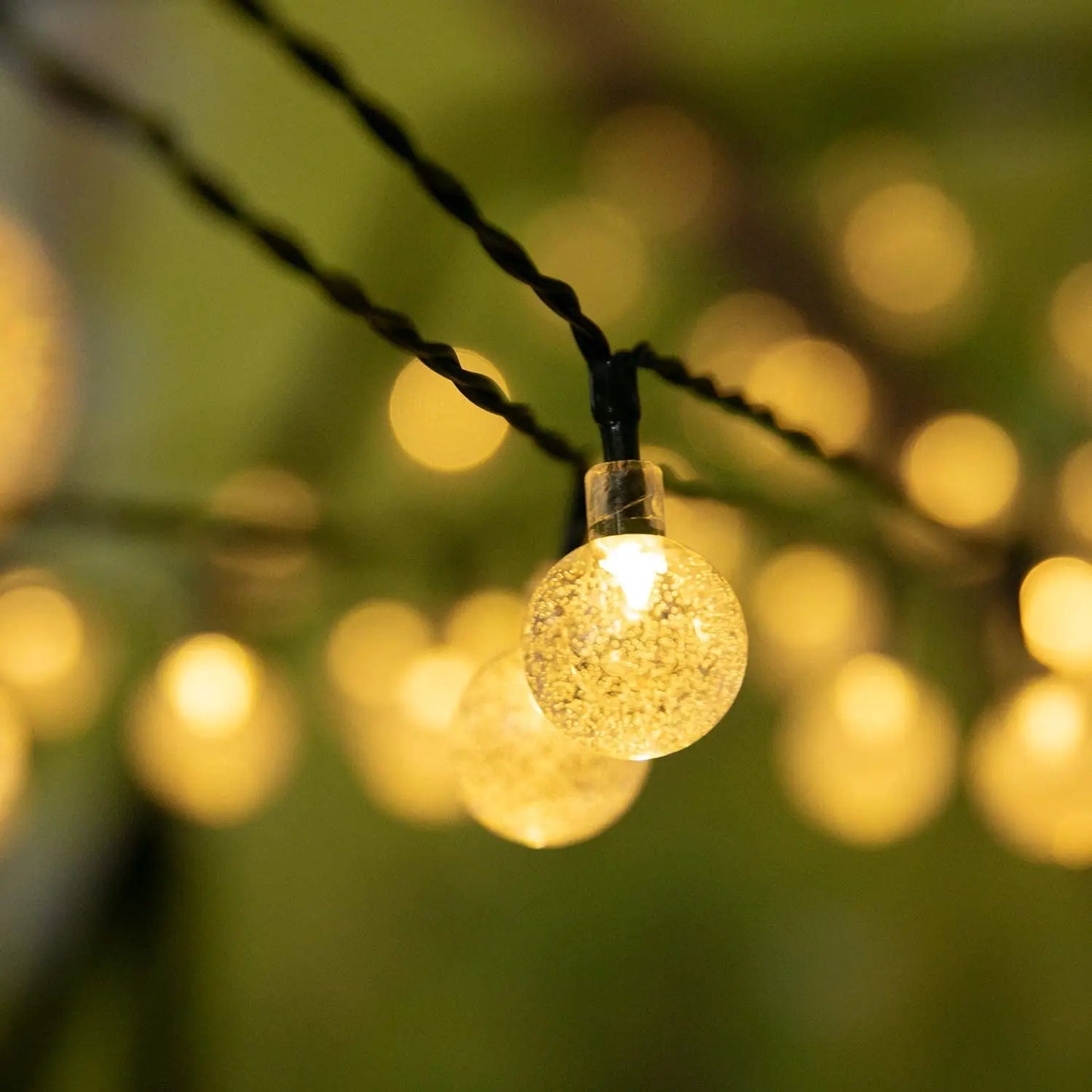 LuminaGarden™ Solar Crystal Globe Fairy String Lights