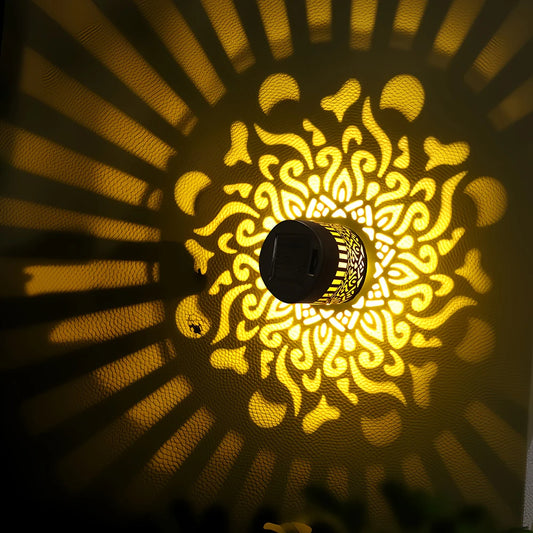 LuminaGarden™ Solar Starry Night Wall Sconce Lights