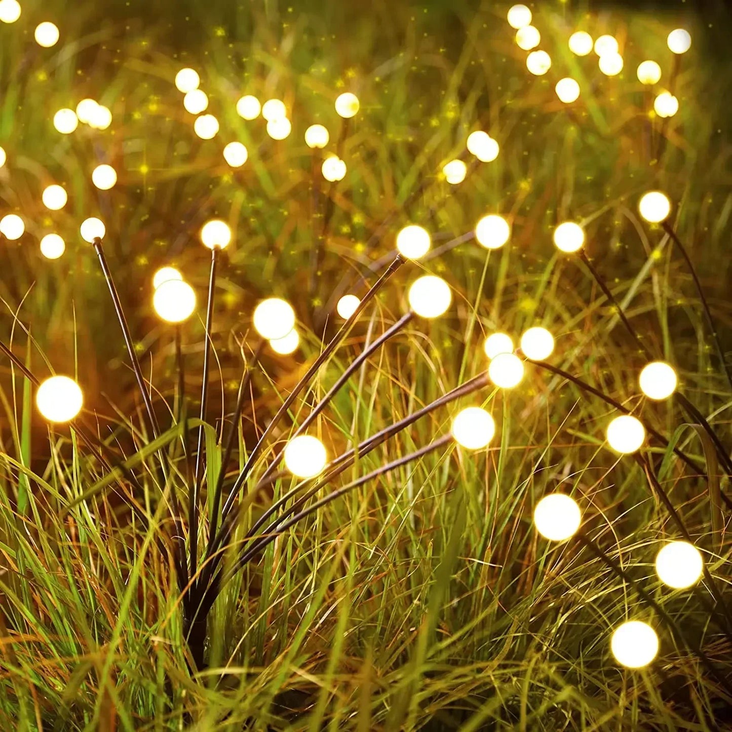 LuminaGarden™ Solar Firefly Glow Landscape Lights