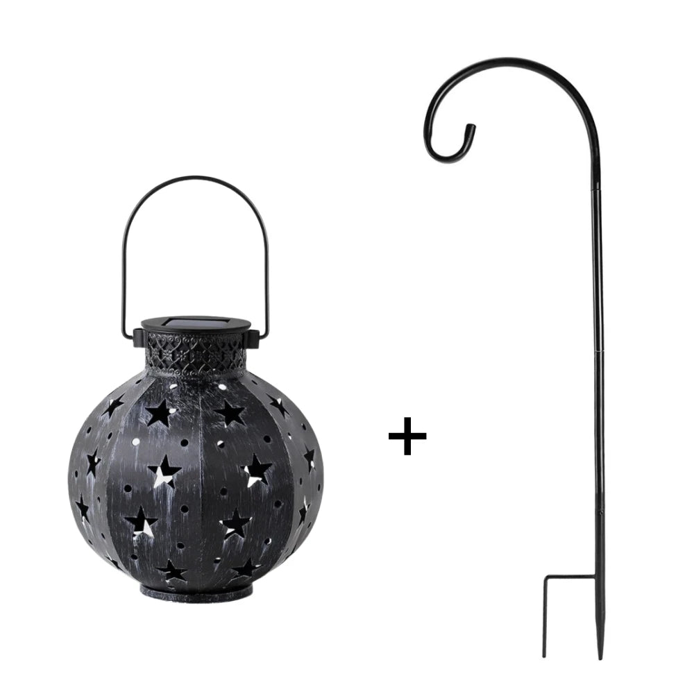 LuminaGarden™ Solar Starry Night Pathway Projector Lanterns