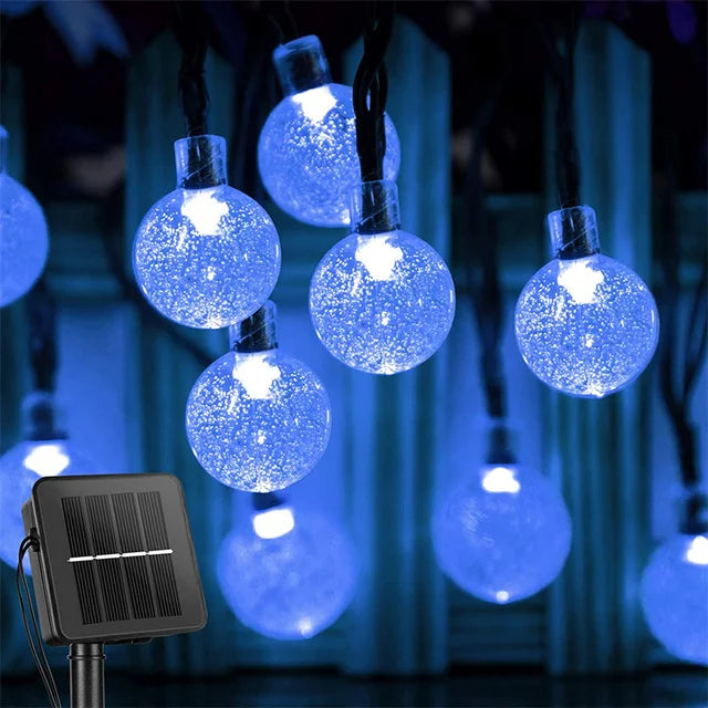 LuminaGarden™ Solar Crystal Globe Fairy String Lights